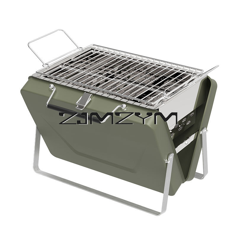 Foldable Barbecue Grill Adjust - Camping Cooking Range 评论和价格