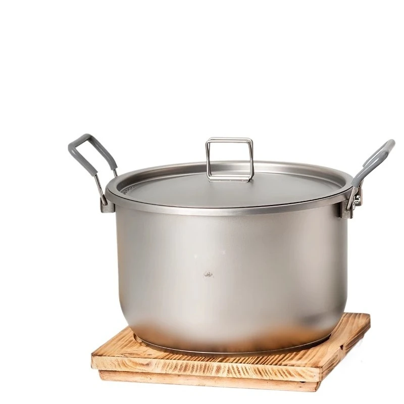 6L Titanium Pot with Lid Durab - Camping Cooking Pot Large 评论和价格